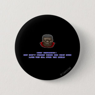 Mike KO'ed 2 Inch Round Button