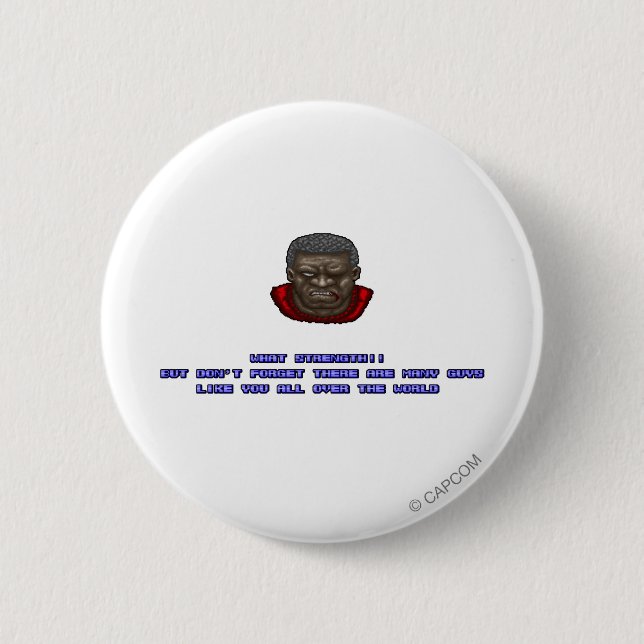 Mike KO'ed 2 Inch Round Button (Front)