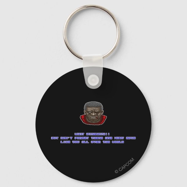 Mike KO'ed Keychain (Front)