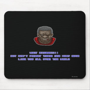 Mike KO'ed Mouse Pad