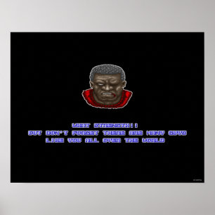 Mike KO'ed Poster