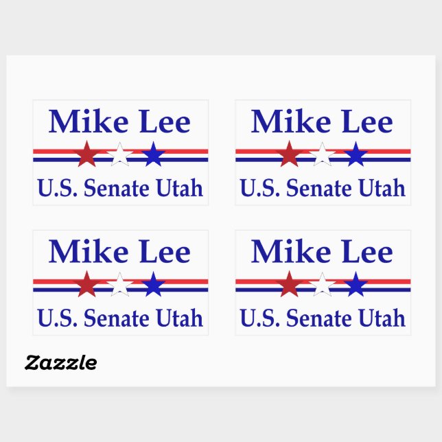 Mike Lee US Senate Utah 2022 Sticker (Sheet)