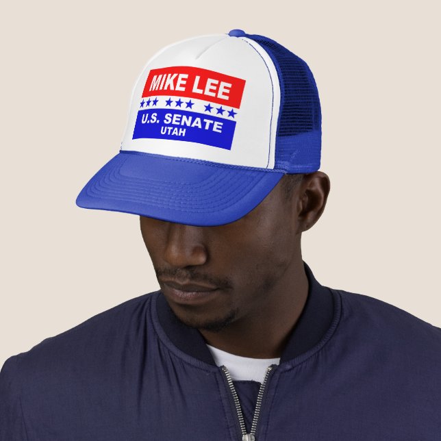 Mike Lee US Senate Utah 2022 Trucker Hat (In Situ)
