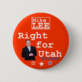 Mike LEE Utah Senate 2010 Button