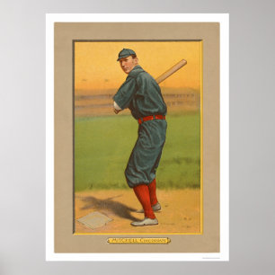Mike Mitchell Reds Baseball 1911 Poster