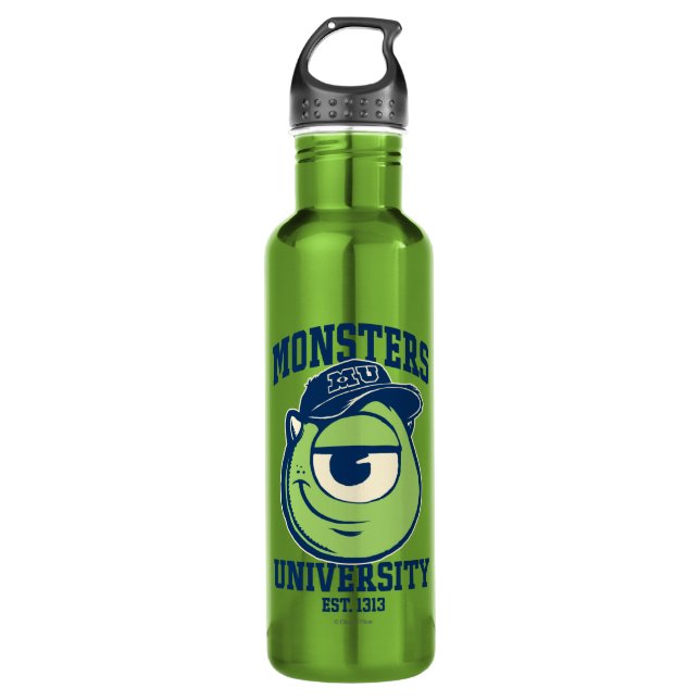 Mike Monsters University Est. 1313 light 710 Ml Water Bottle (Front)
