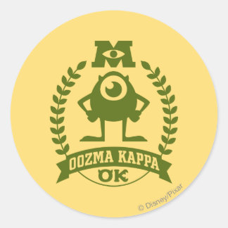 Mike - OOZMA KAPPA Classic Round Sticker