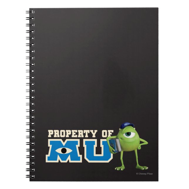 Mike Property of MU Notebook (Front)