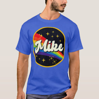 Mike Rainbow In Space Vintage Style T-Shirt