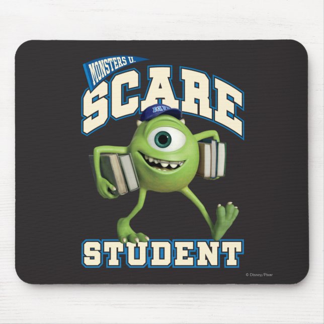 Mike Scare Student 2 Mouse Pad (Front)