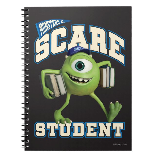 Mike Scare Student 2 Notebook (Front)