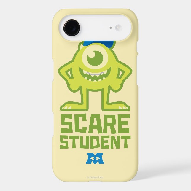 Mike Scare Student Case-Mate iPhone Case (Back)