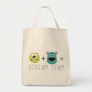 Mike+Sulley=Scream Team Tote Bag