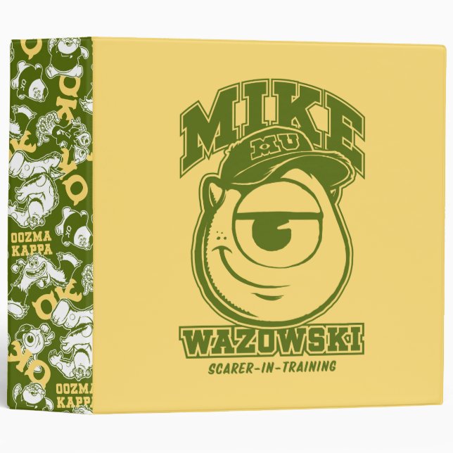 Mike Wazowski - Scarer in Training Binder (Front/Spine)
