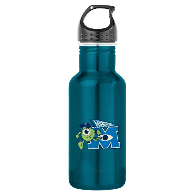 Mike with Monsters U Flag 532 Ml Water Bottle (Front)