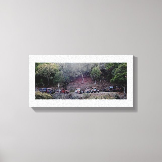 Mikeith Trucks Canvas Print (Front)