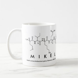 Mikel peptide name mug