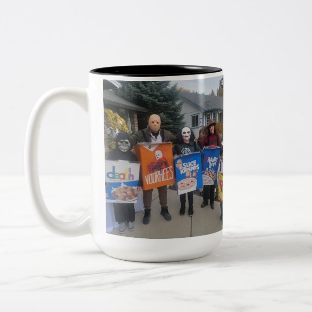 Mike's family halloween Mug (Left)