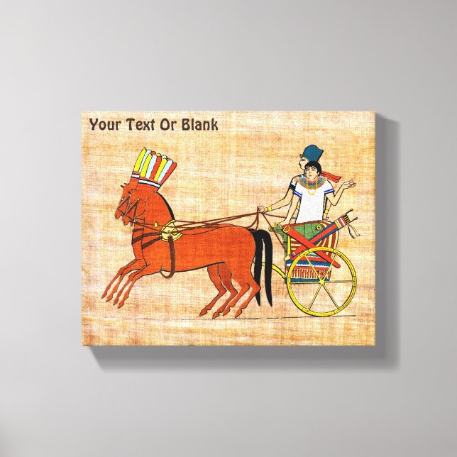Miketz - Joseph's Chariot Canvas Print (Front)