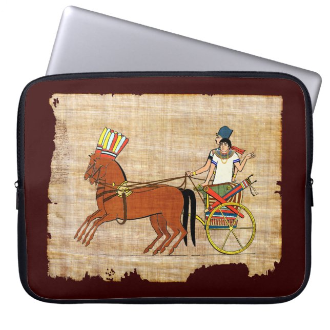 Miketz - Joseph's Chariot Laptop Sleeve (Front)