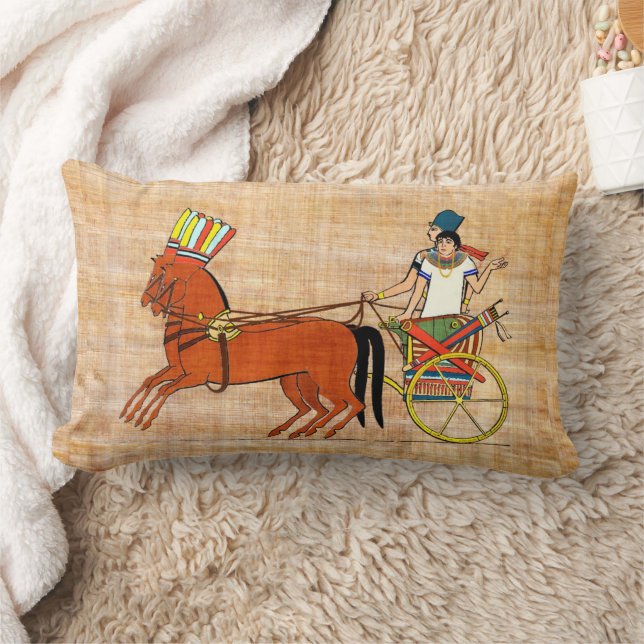 Miketz - Joseph's Chariot Lumbar Pillow (Blanket)