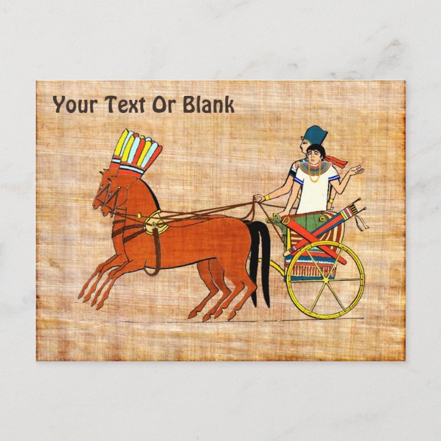 Miketz - Joseph's Chariot Postcard (Front)