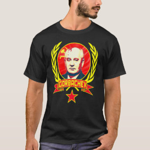 Mikhail Gorbachev Soviet Communism Propaganda T-Shirt