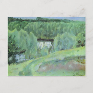 Mikhail Nesterov- Pond Postcard