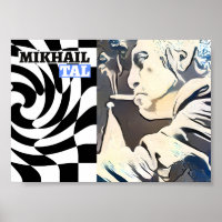 Mikhail Tal. chess player