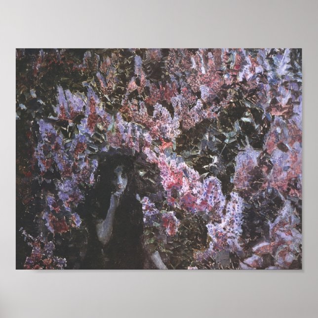 Mikhail Vrubel- The Lilacs Poster (Front)