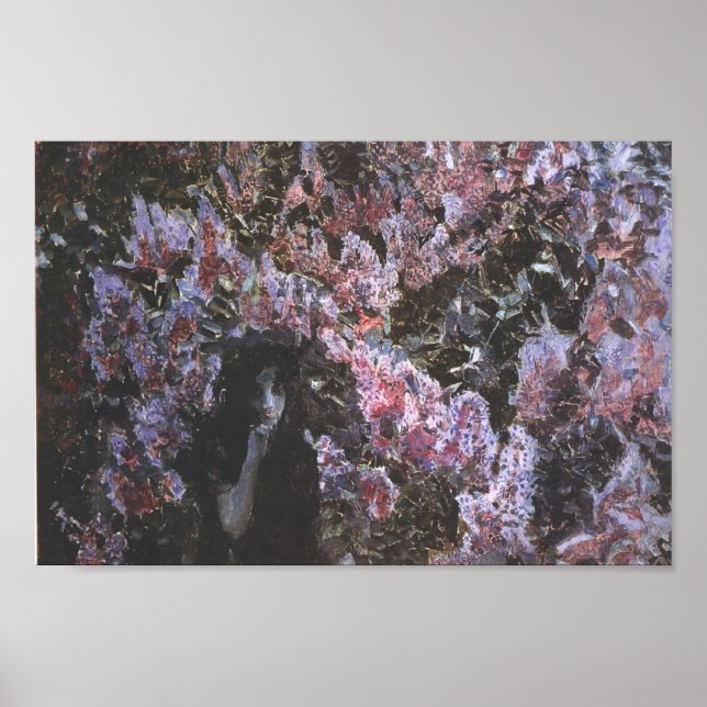 Mikhail Vrubel- The Lilacs Poster (Front)