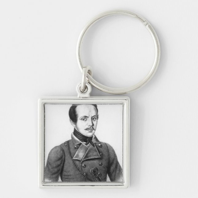 Mikhail Yuryevich Lermontov Keychain (Front)