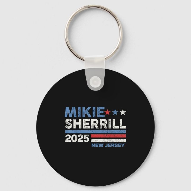 Mikie Sherrill New Jersey Governor 2025 Election D Keychain (Front)