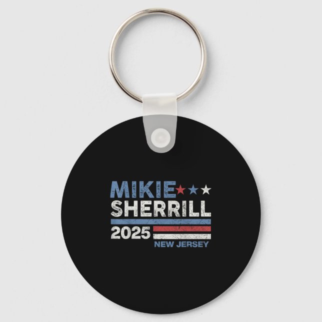 Mikie Sherrill New Jersey Governor 2025 Election D Keychain (Front)