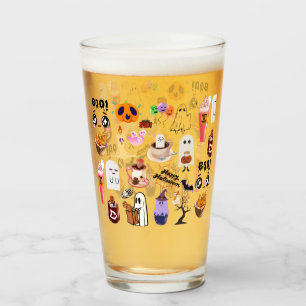 Mikitiez anime cute coffee halloween croissant glass