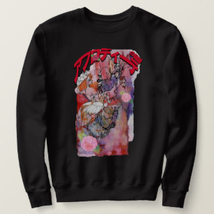 Mikitiez anime manga venus valentine cupid rose sweatshirt