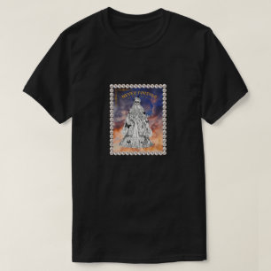 Mikitiez bride white skull skeleton halloween T-Shirt