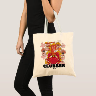 Mikitiez cancer plambeach mermaid picnic disco tote bag