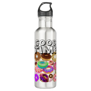 Mikitiez doughnut picnic america pridemonth olympi 710 ml water bottle