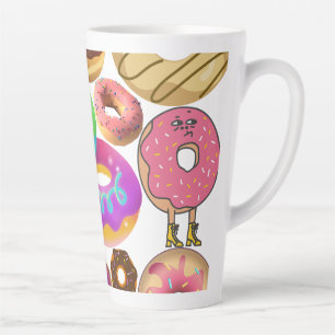 Mikitiez doughnut picnic america pridemonth olympi latte mug