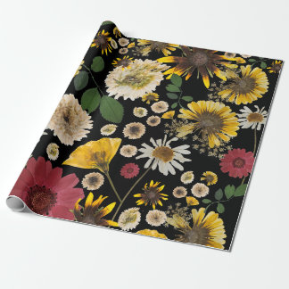 Mikitiez earthday nature selflove rose flower wrapping paper