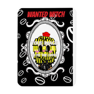Mikitiez halloween espresso witch coffeeshop magnet