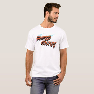Mikitiez Halloween Hauntedhouse blackorange stripe T-Shirt