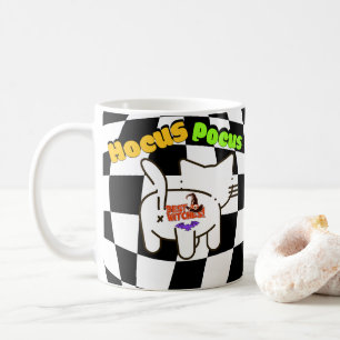 Mikitiez hocus pocus fuuny cat halloween memes  coffee mug