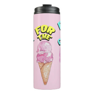 Mikitiez icecream party favourtie summer thermal tumbler