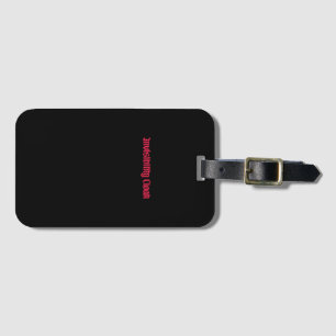 Mikitiez invisibility cloak blur magic smoke  luggage tag