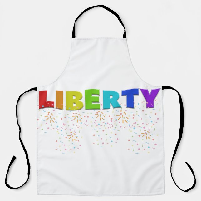 Mikitiez PE olympics doughnut rainbow sport lgbtqi Apron (Front)