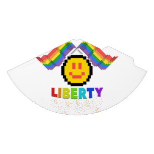 Mikitiez PE olympics doughnut rainbow sport lgbtqi Party Hat