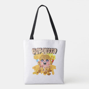 Mikitiez popqueen popcorn moivenight cinema tote bag