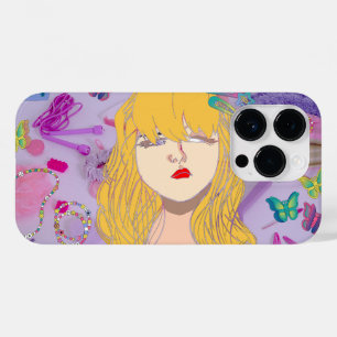 Mikitiez premier movie night princess doll summer  Case-Mate iPhone 14 pro case